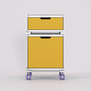 Single Tall Storage Tower in Yellow