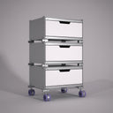 Triple Drawer Tower