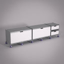 Five Module Low Sideboard