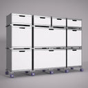 Four Module Storage Wall