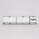 Five Module Low Sideboard in White