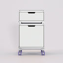 Single Tall Storage Tower in White