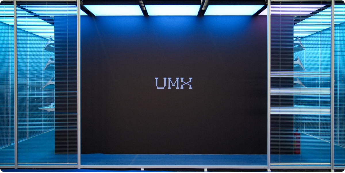 UMX modular furniture arranged for everyday living