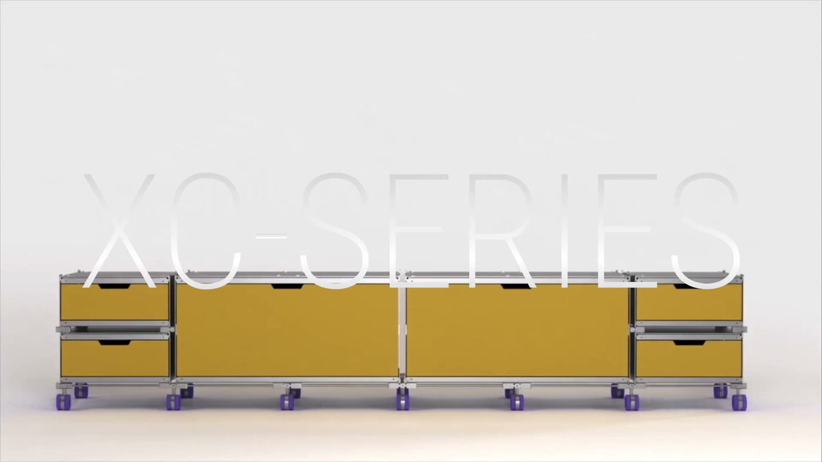 XC SERIES modular furniture system in a living space